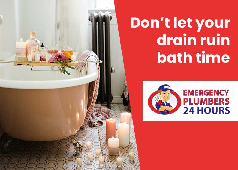 don't let your drain ruin bath time