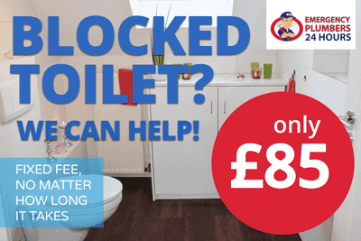 Blocked Toilet? We can help! low cost unblocking, fixed fee