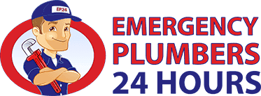 Emergency plumber 24 hours mobile logo