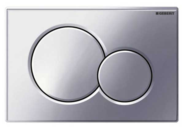 Geberit toilet push button flush